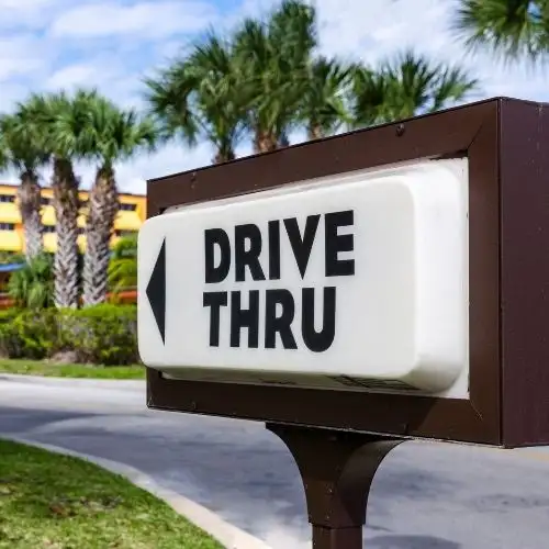 Drive-Thru Lane